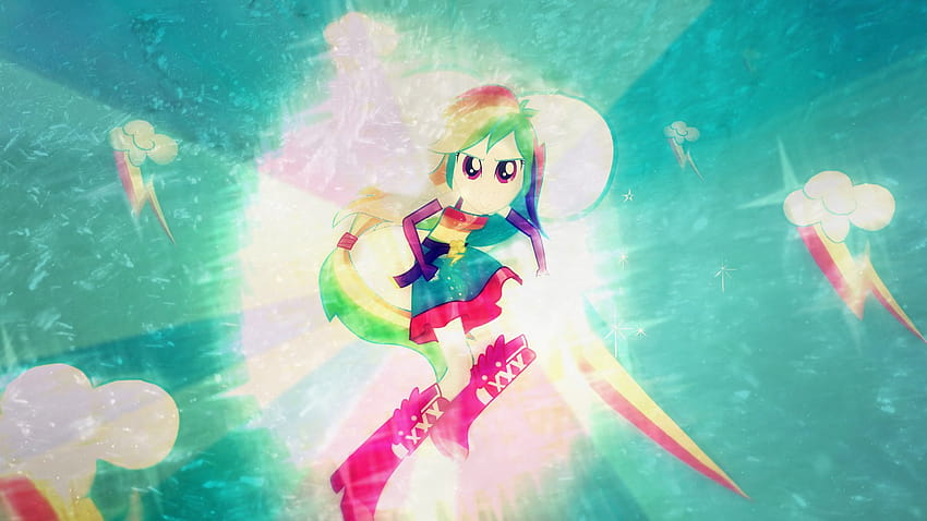 Equestria Girls Rainbow Dash by PepperClarkLPS on [1600x900] for your , Mobile & Tablet, my little pony equestria girls rainbow rocks HD wallpaper