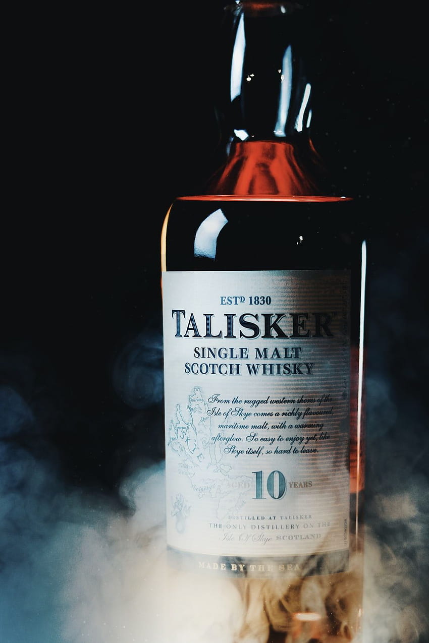 Talisker Single Malt – Bebida fondo de pantalla del teléfono