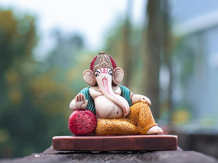 Ganesh Chaturthi 2020: To WŁAŚCIWY sposób na umieszczenie idola Ganpati według Vastu, idola ganesh Tapeta HD