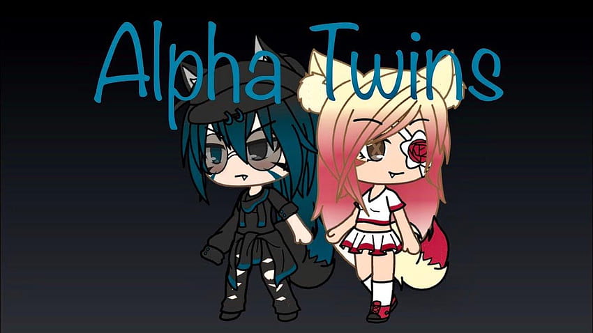 Alpha Twins ~ Gacha Life ~ Part 2, angel of darkness gacha life HD wallpaper