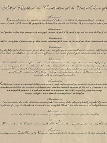 US Constitution - United States Bill of Rights | Postcard