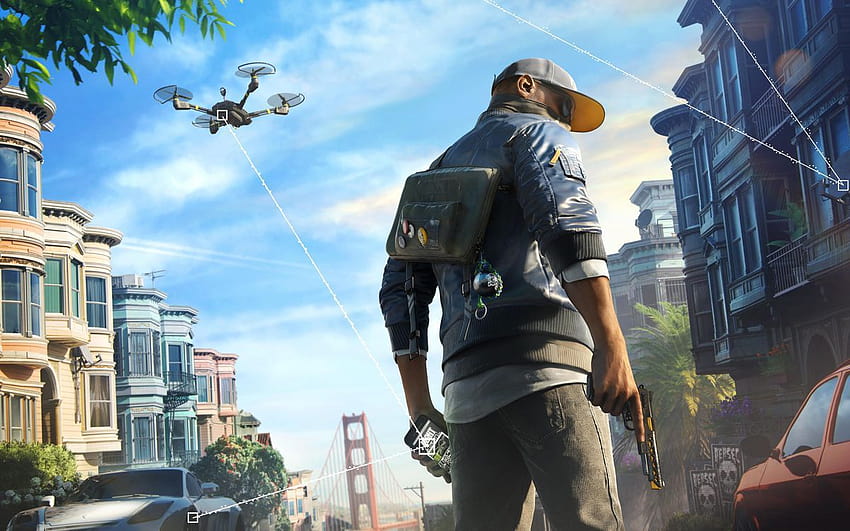 You Can Pry Watch Dogs 2's Guns From Its Cold, Dead Hands HD wallpaper