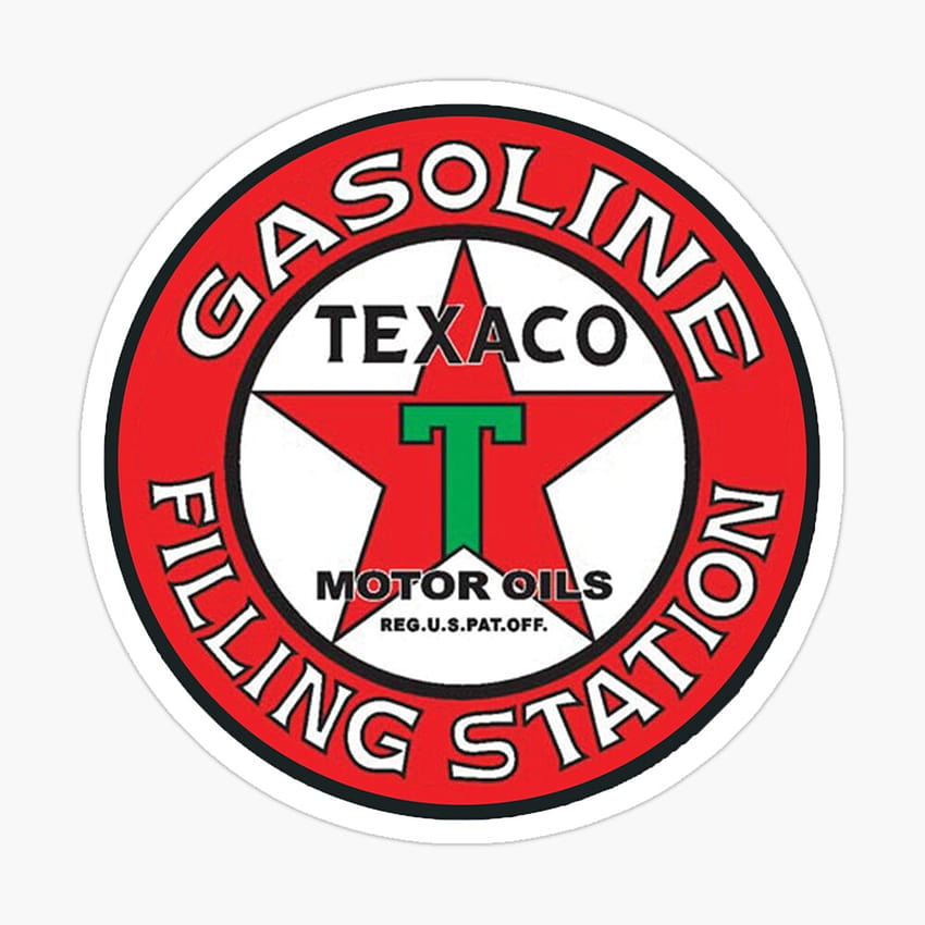 Estación de llenado de gasolina Texaco vintage 00160 fondo de pantalla del teléfono