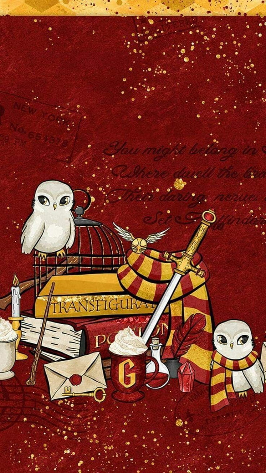 Harry Potter Owl Phone auf Hund, Harry Potter Hedwig HD-Handy-Hintergrundbild