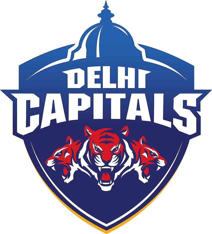 Delhi Capitals-Logo HD-Handy-Hintergrundbild
