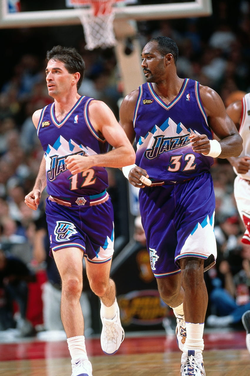 Nuclear bombs and horseshoes: The best “almost” duos in NBA history, karl malone HD phone wallpaper