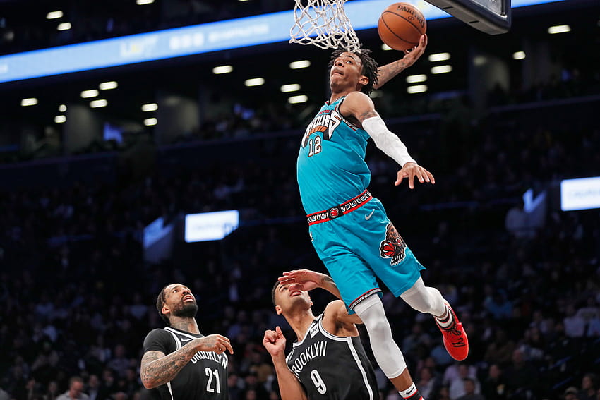 Ja Morant's Dunks Are Amazing. His Misses Are Even Better., basketball dunk aesthetic HD wallpaper