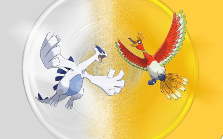 HO OH and Lugia HD wallpaper