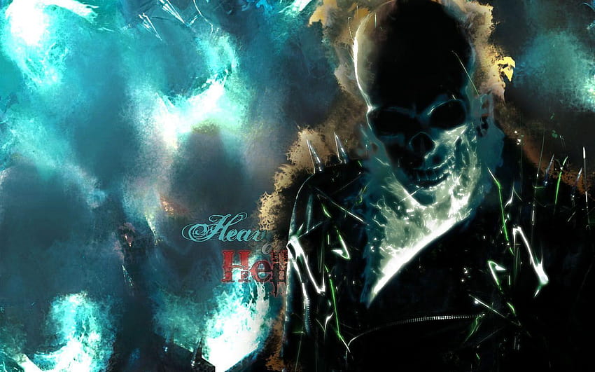Blue Ghost Rider HD wallpaper | Pxfuel