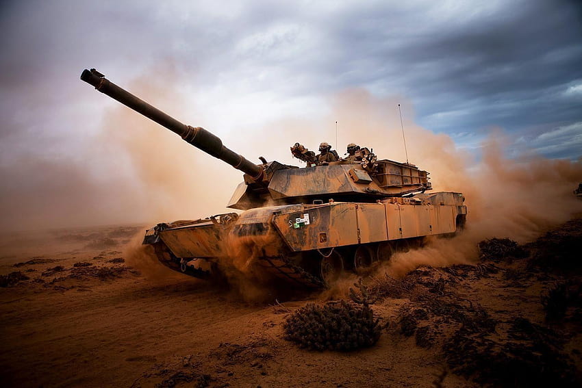 M1 Abrams 4 HD-Hintergrundbild