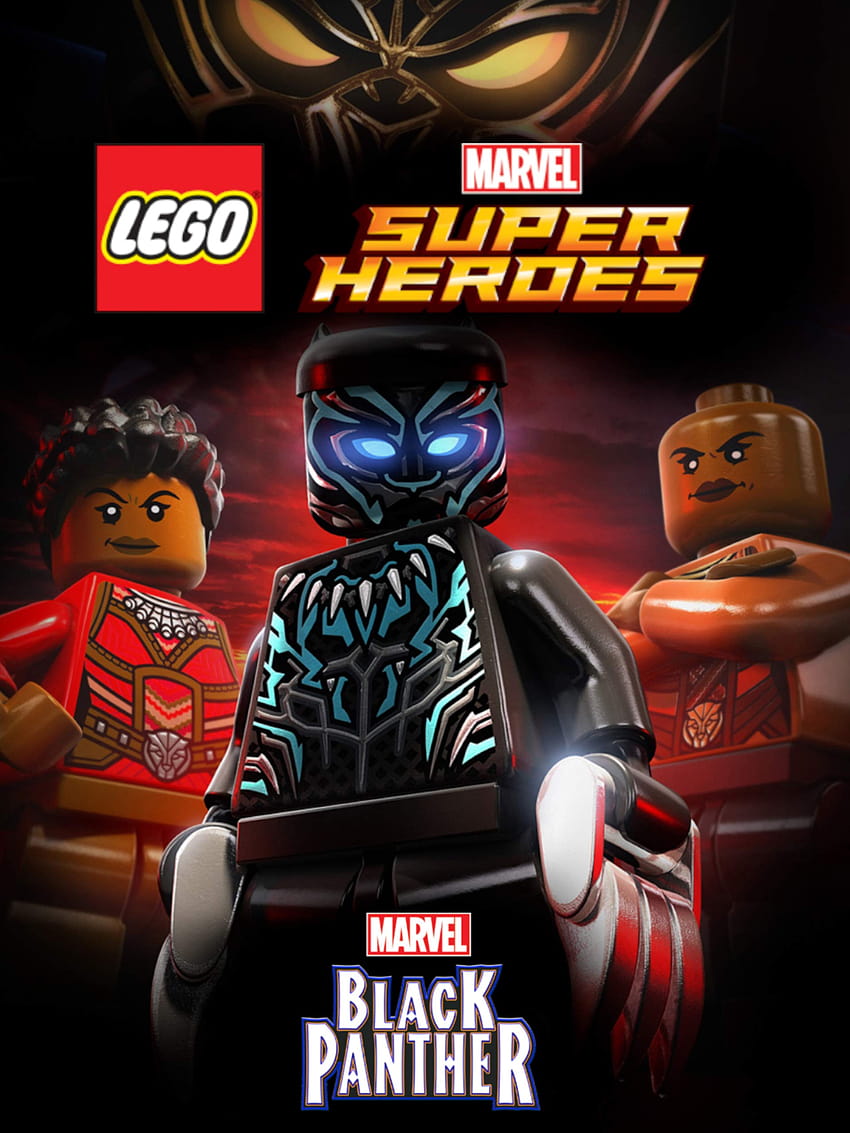 LEGO Marvel Black Panther : James Mathis III, Keston John, Yvette Nicole Brown, Daisy Lightfoot, Michael D. Black: Movies & TV, lego black panther HD phone wallpaper