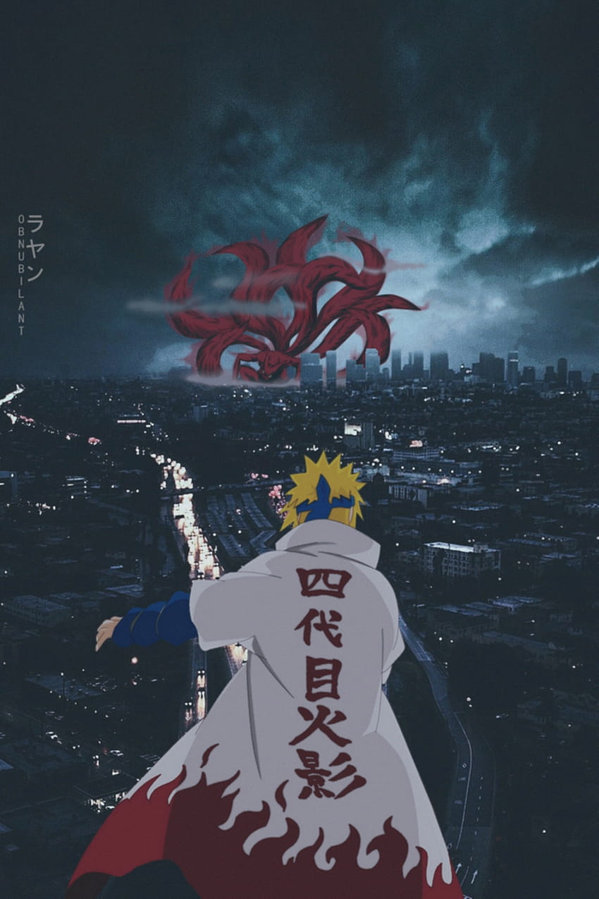 Naruto And Minato posted by Zoey Sellers, 火影電話 HD電話の壁紙
