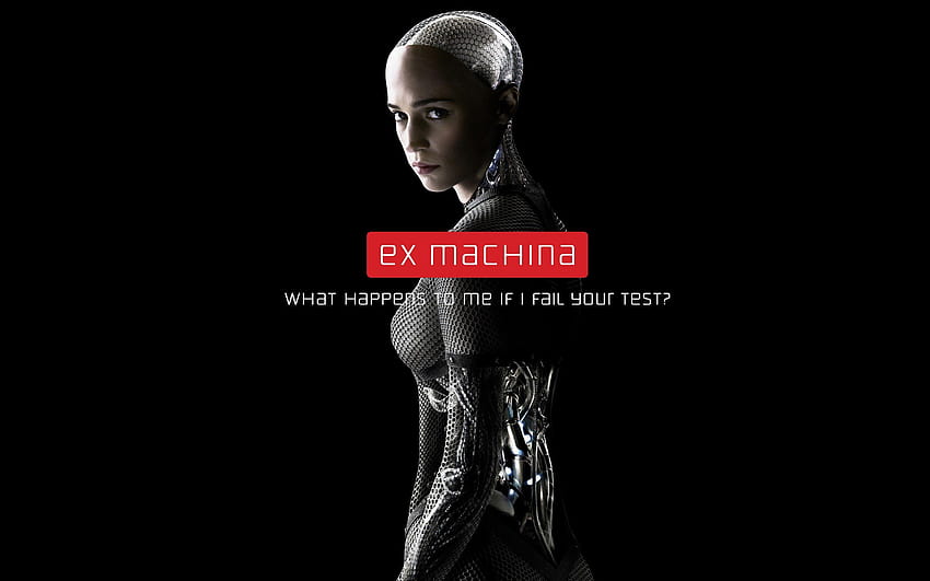 Alicia Vikander, Ava, Robô, Inteligência artificial, Ex, cartaz da era da ai papel de parede HD