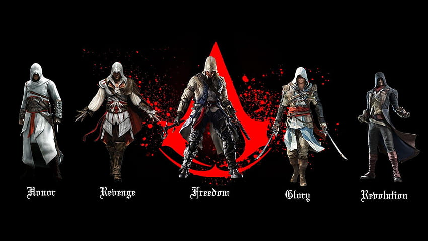 Jogos: Assassin Creed Ezio Edward Altair Arno Connor For, assassins creed ezio papel de parede HD
