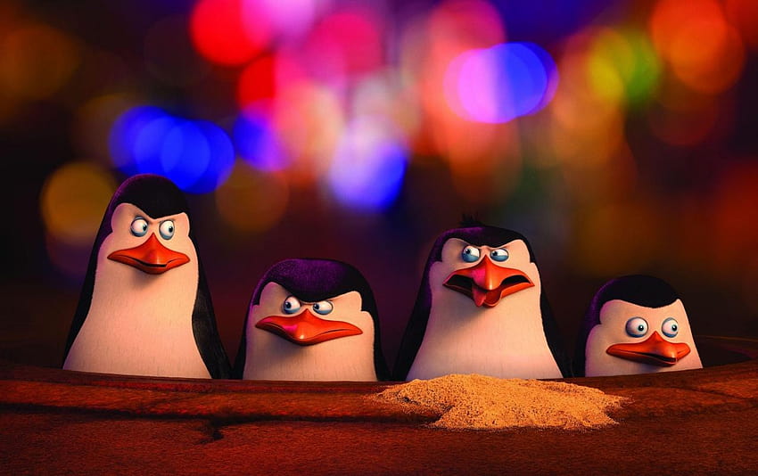 Die Pinguine von Madagaskar HD-Hintergrundbild