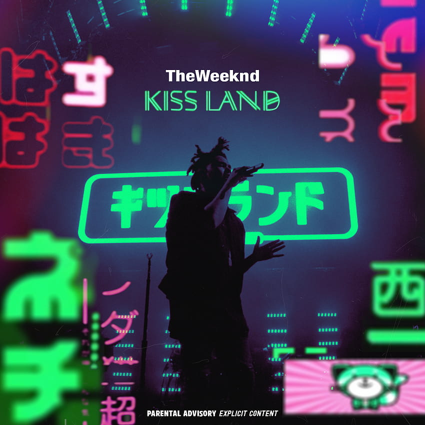 The Weeknd, kiss land HD phone wallpaper