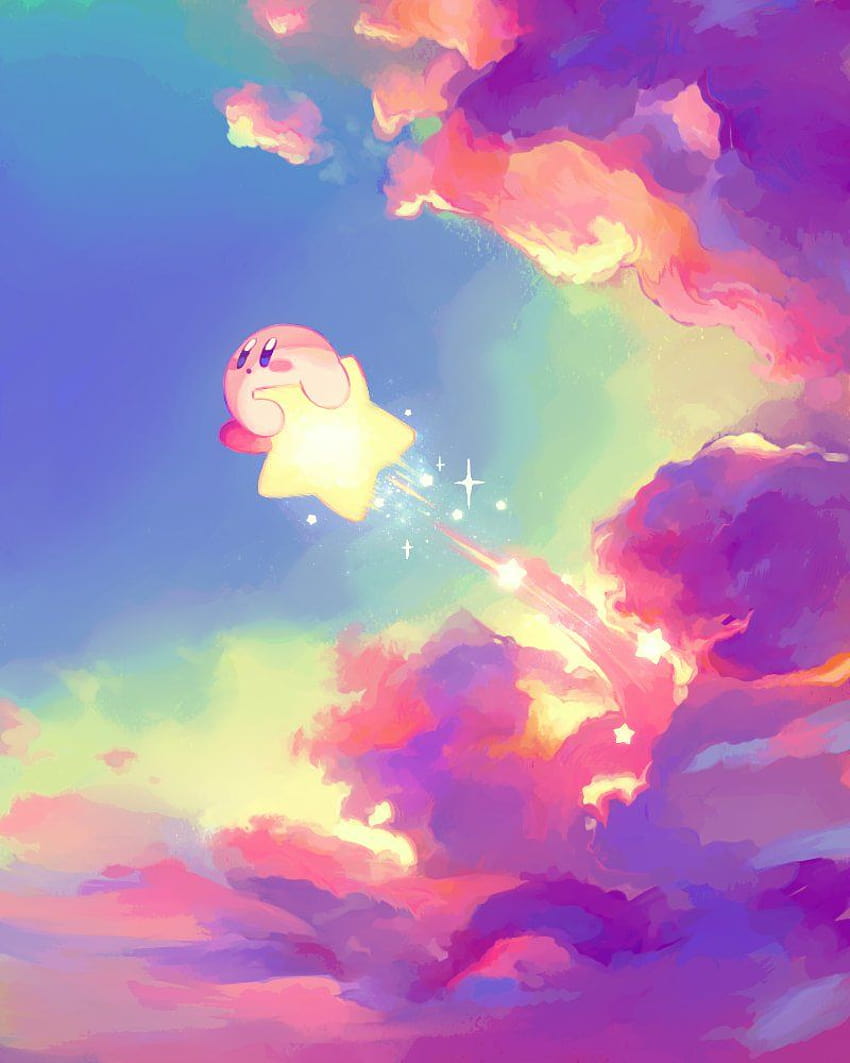 Kirby wallpaper by GalaxyPusheenDonut on DeviantArt