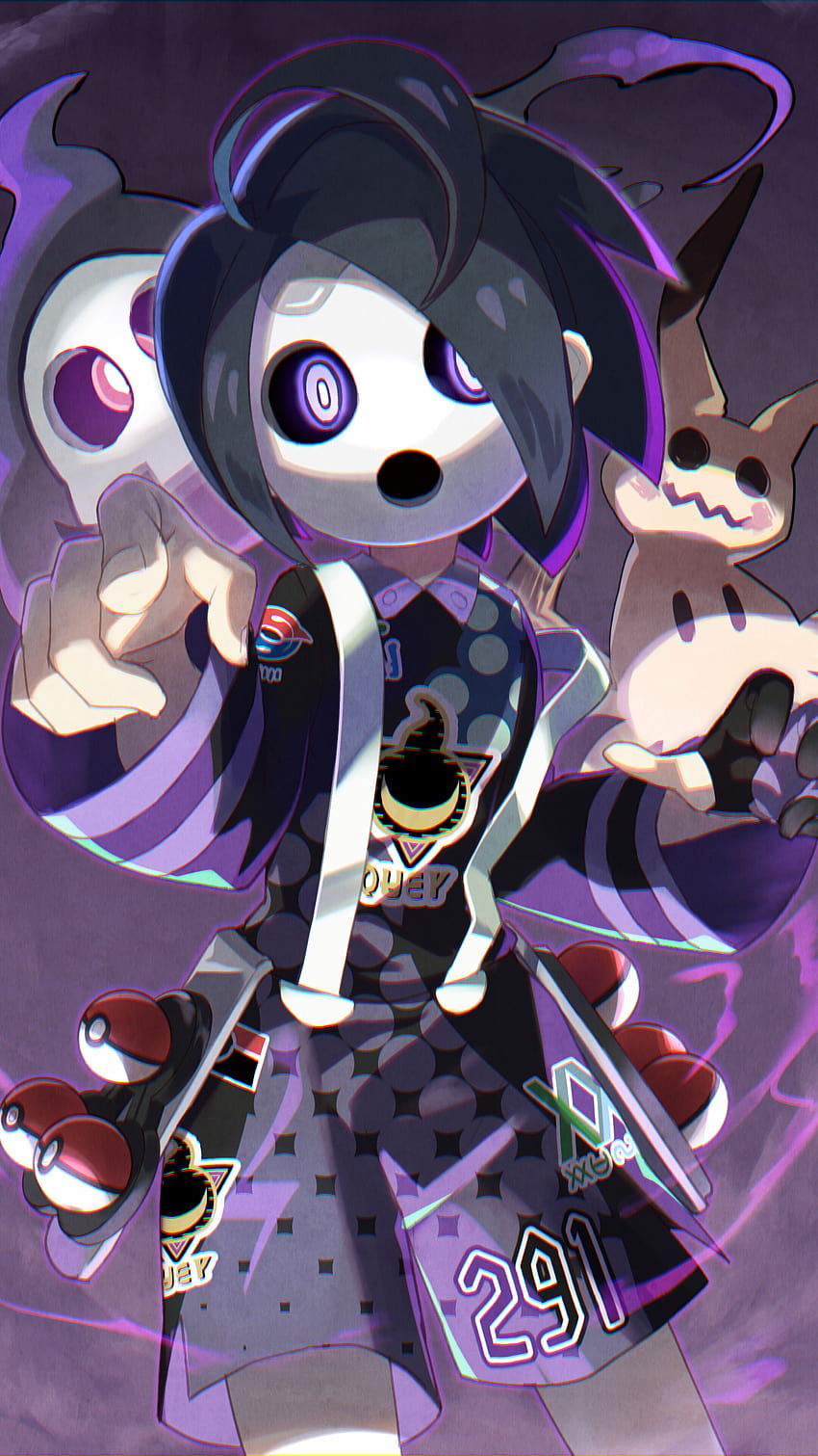 324775 Allister, Mimikyu, Duskull, Pokemon Sword and Shield, phone , Backgrounds, and HD phone wallpaper