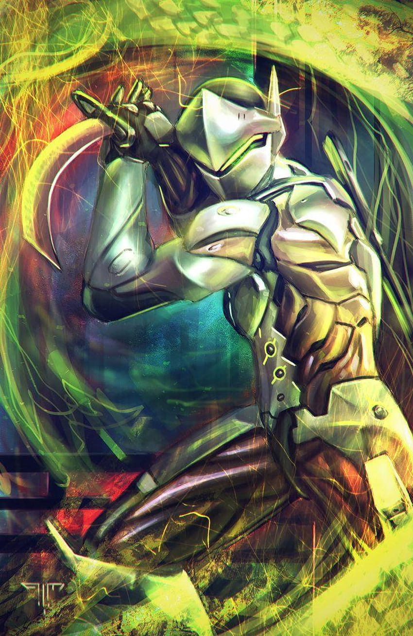 Overwatch Genji Skin Backgrounds Is Cool HD phone wallpaper | Pxfuel