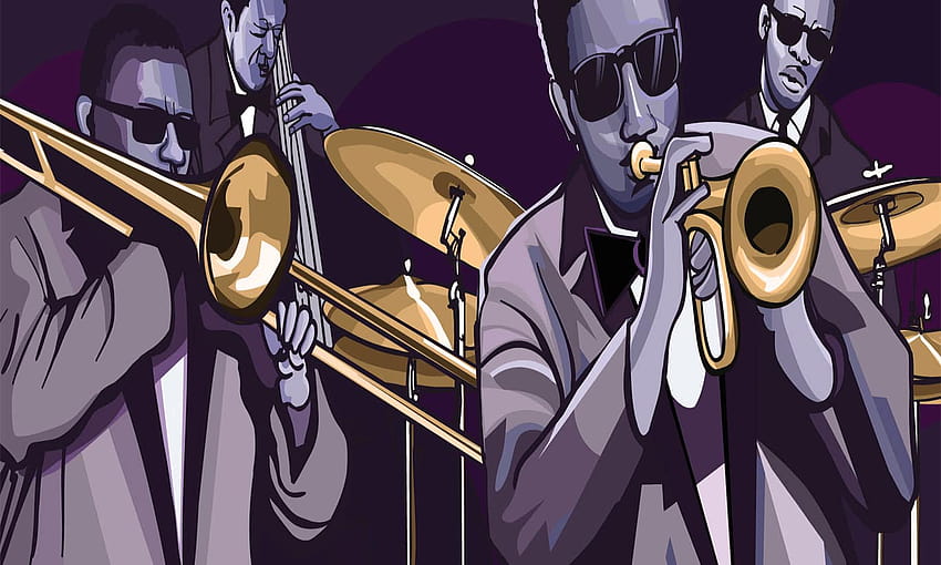 Cool Jazz Band Music Club HD wallpaper