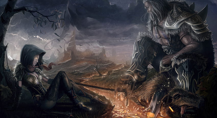 Video Game Diablo III Reaper Of Souls 4k Ultra HD Wallpaper by Robson  Michel