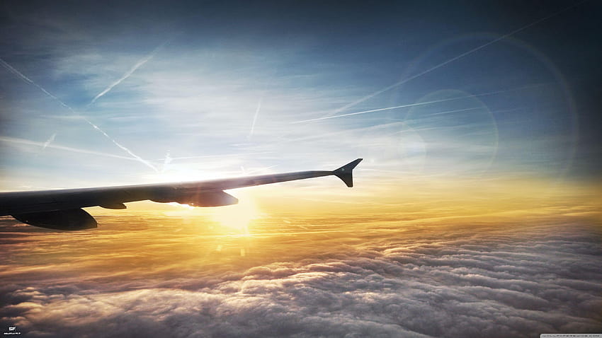 On The Plane ❤ für Ultra TV • Breit, Flugzeug HD-Hintergrundbild
