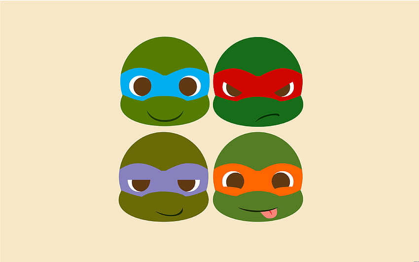 Cute Ninja Turtles, baby ninja turtles HD wallpaper