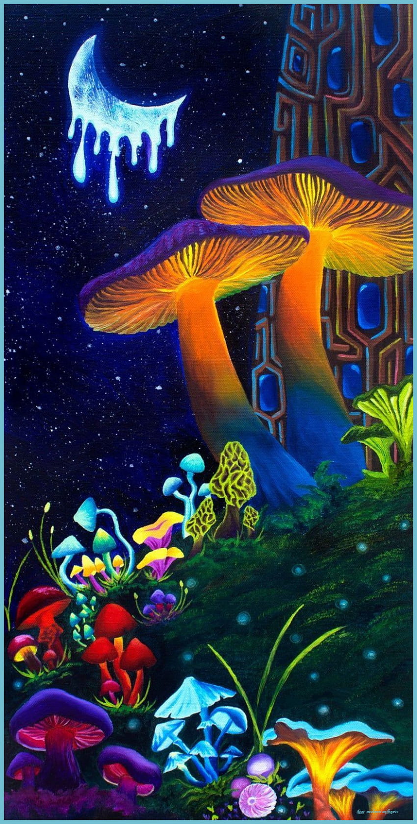 View 8 Trippy Shroom Backgrounds, cute mushroom HD phone wallpaper