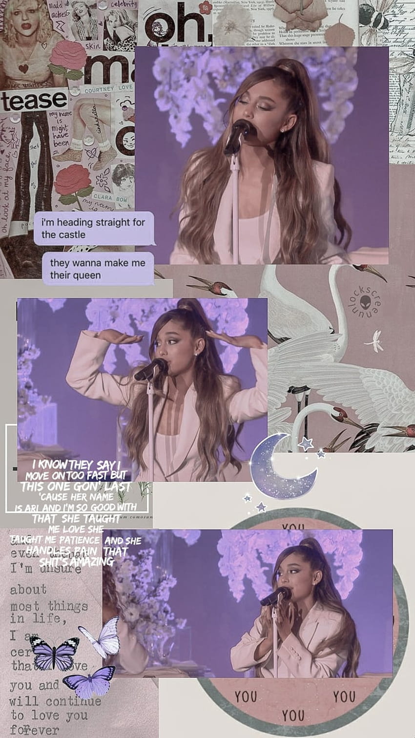 Écran de verrouillage Ariana découvert par Kiwi., ariana grande collage Fond d'écran de téléphone HD