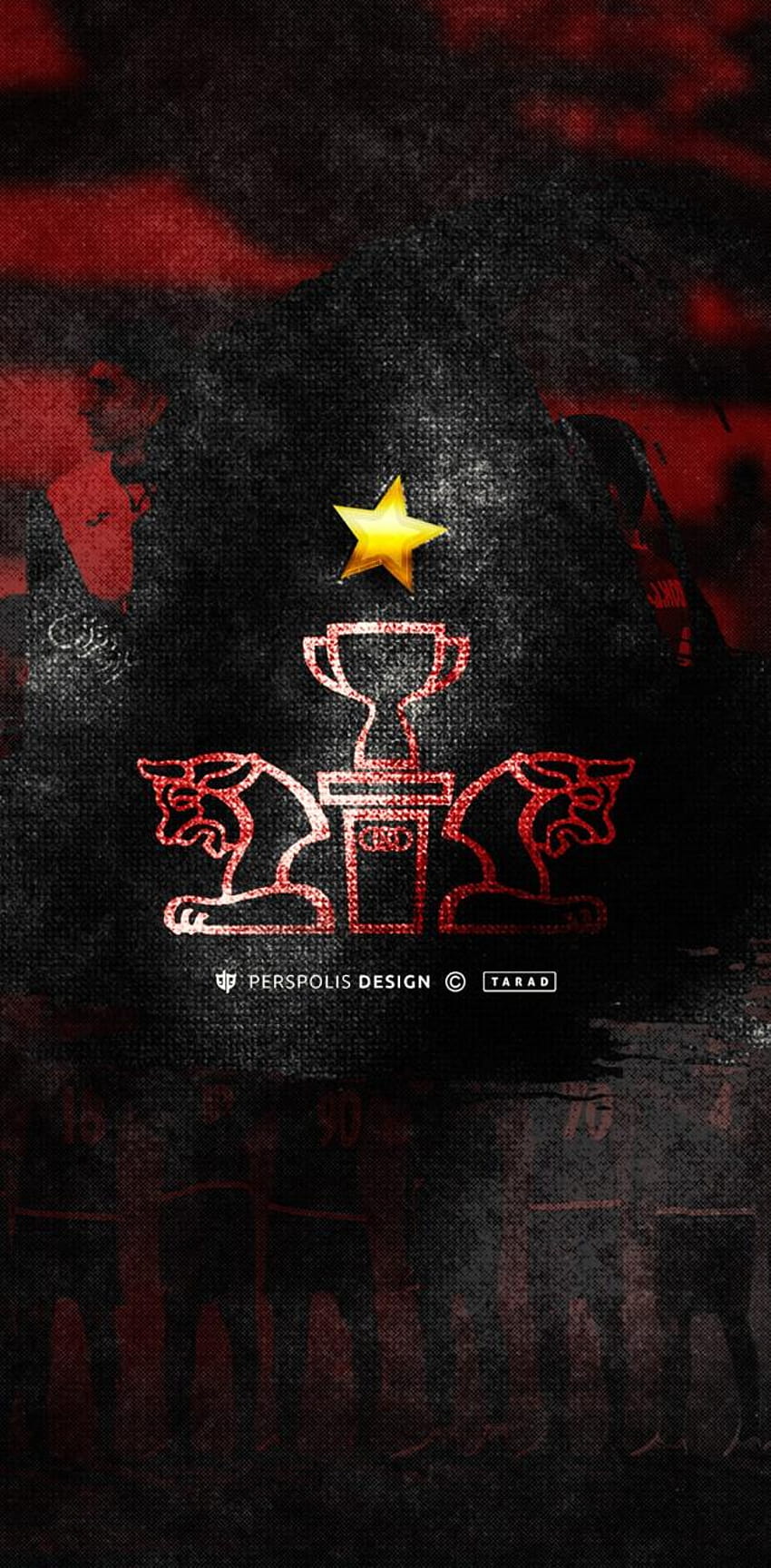ペルセポリス FC by ElnazTajaddod, perspolis fc HD電話の壁紙
