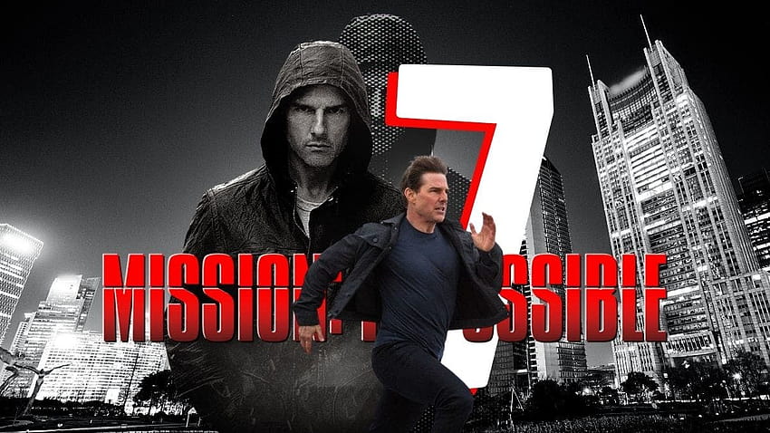 Tom Cruise biegnie ku własnej śmierci w misji: niemożliwa 7, misja niemożliwa 7 Tapeta HD