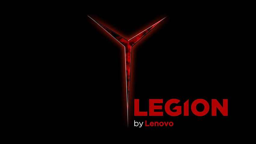 Lenovo , lenovo legion, PC gaming, red, illuminated, black backgrounds, lenovo legion 5 HD wallpaper