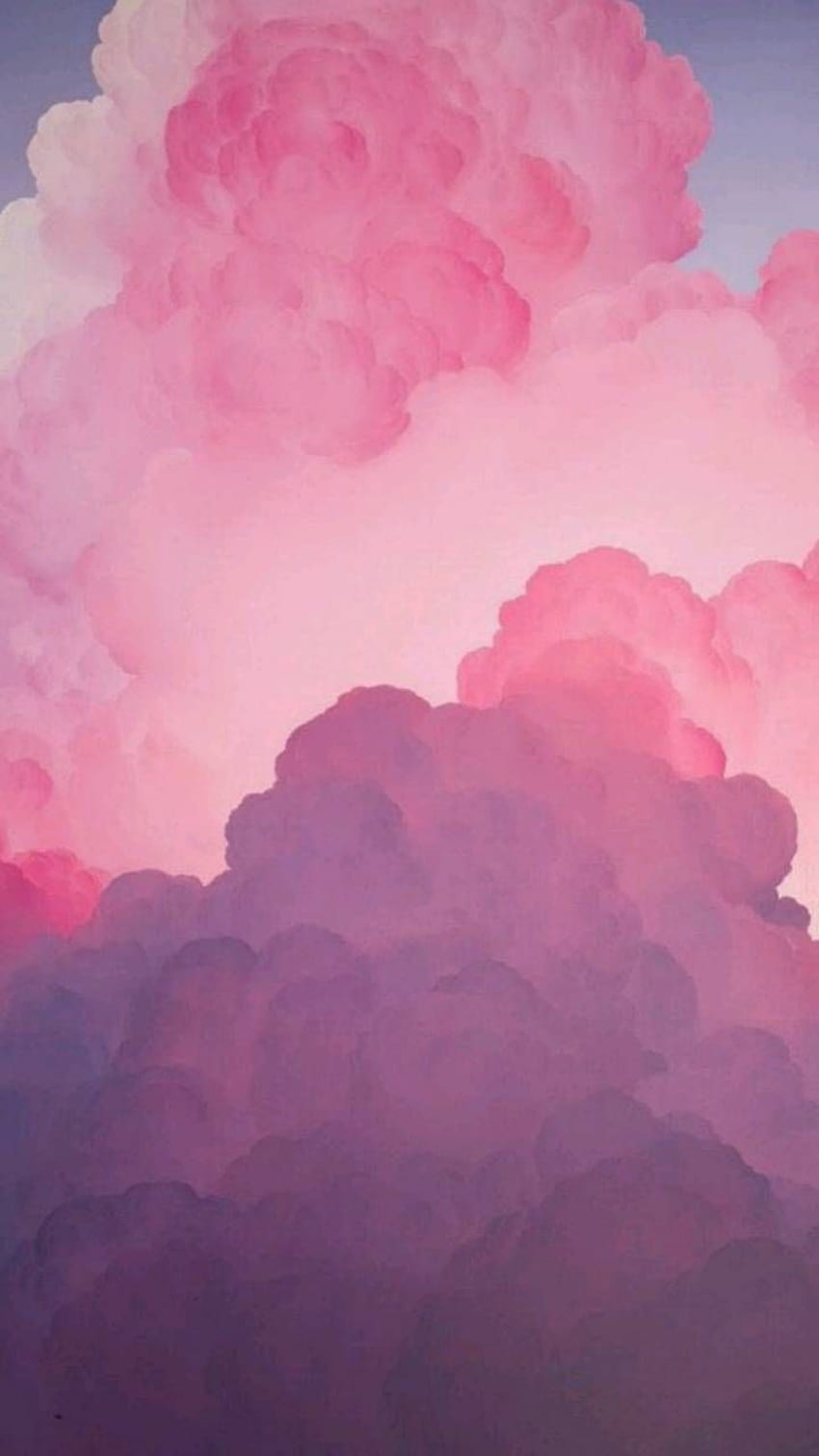 Pink Clouds, pink cloud aesthetic HD phone wallpaper