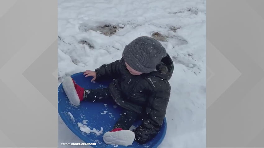 Schneedecken Nordtexas: Ihr Favorit auf das winterliche Wetter HD-Hintergrundbild