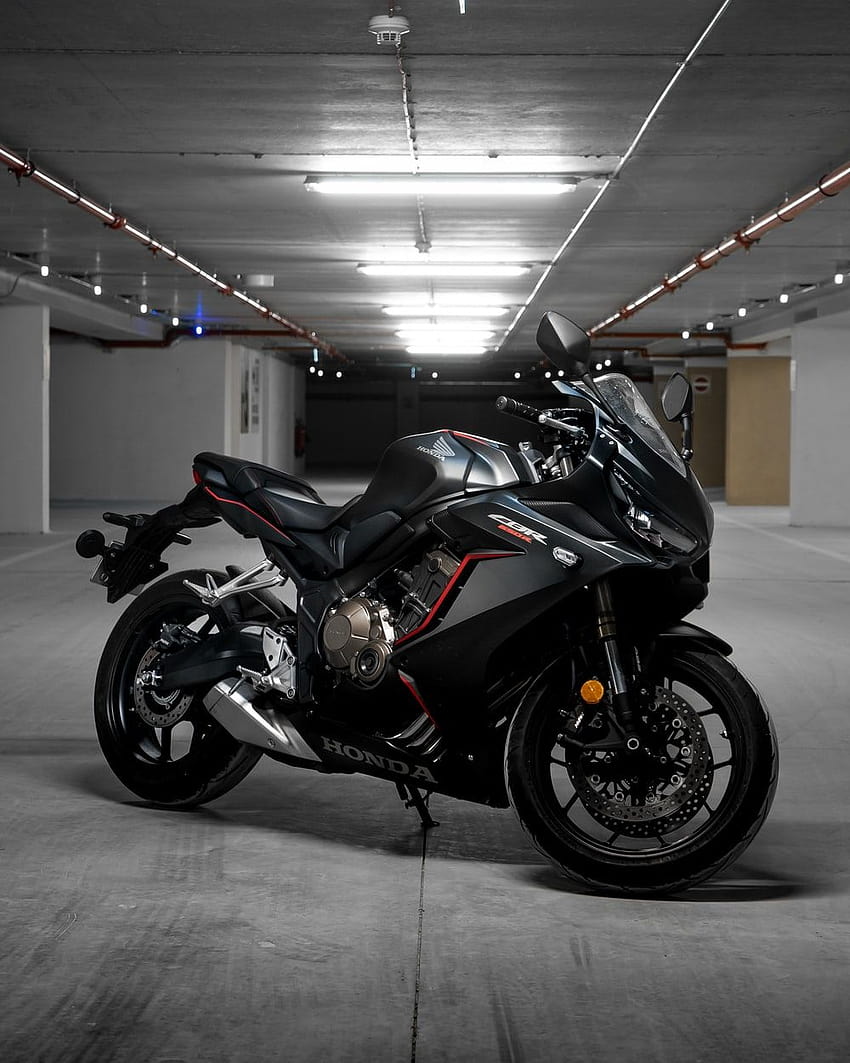 fokus dangkal sepeda motor sport hitam –, ponsel cbr650r wallpaper ponsel HD