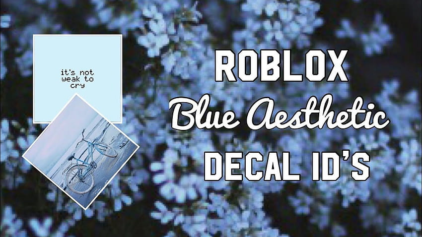Roblox Blue Aesthetic Decal ID's HD wallpaper