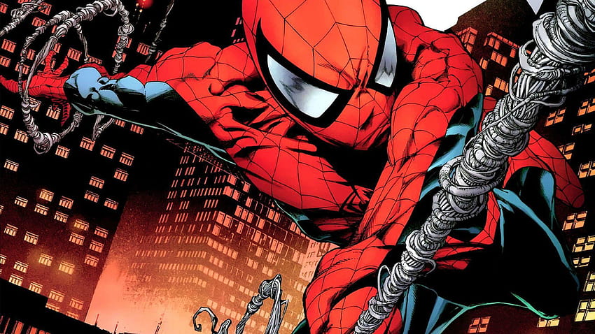 spiderman comic background