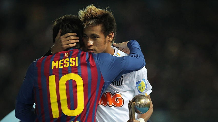 Download Neymar Jr Kissing Ball Wallpaper