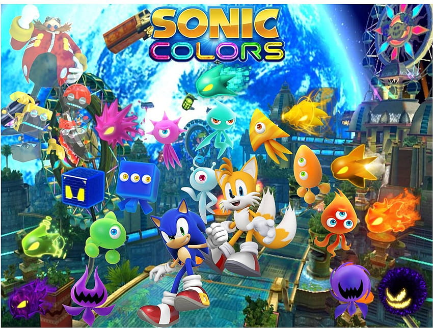 Sonic Colors. Finally... the 3D Sonic game we've been waiting for, sonic and tails sonic colours HD wallpaper
