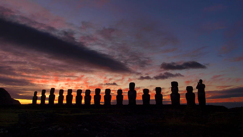 Infórmate: Moai en La Cantera Isla de Pascua Chile en http, parque nacional rapa nui fondo de pantalla