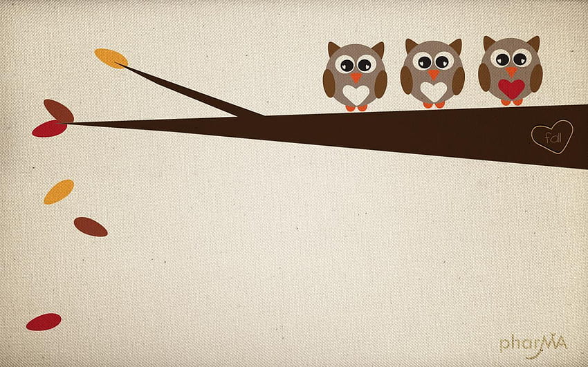 Of Owls, FQ Owls for , cute cp background HD wallpaper | Pxfuel