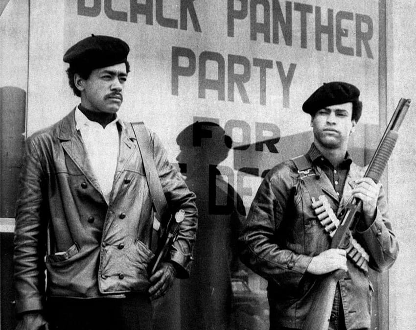 : An diesem Tag Black-Panther-Party HD-Hintergrundbild