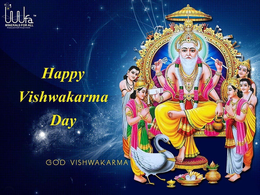 Bóg Vishwakarma i Puja, panie Vishwakarma Tapeta HD