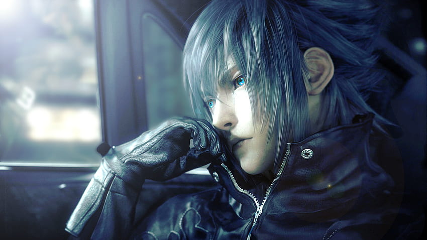Final Fantasy Пълна, финална фентъзи синя естетика HD тапет