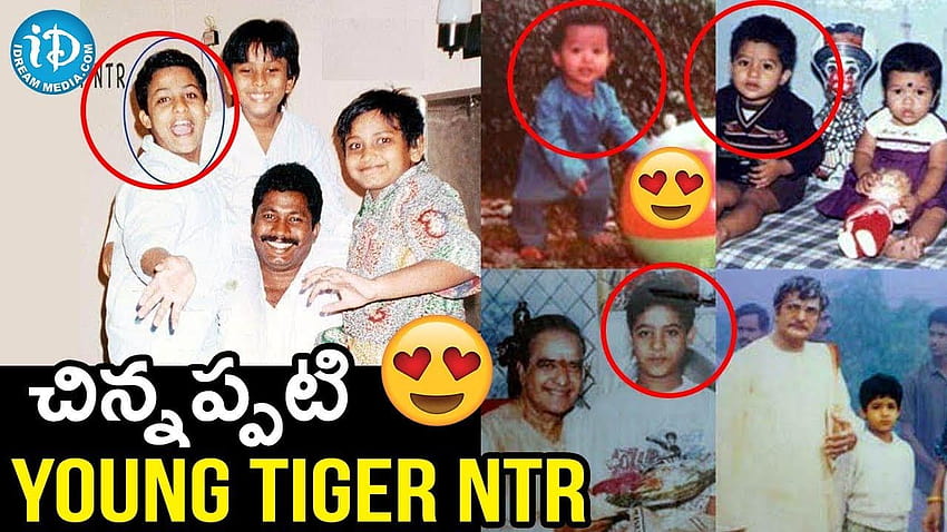 Jr NTR's Childhood And Young Age Unseen, jr ntr tdp HD wallpaper