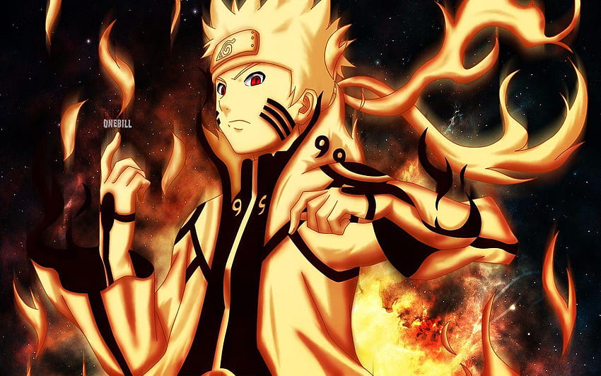 Kyuubi, Naruto Kyubi-Modus HD-Hintergrundbild