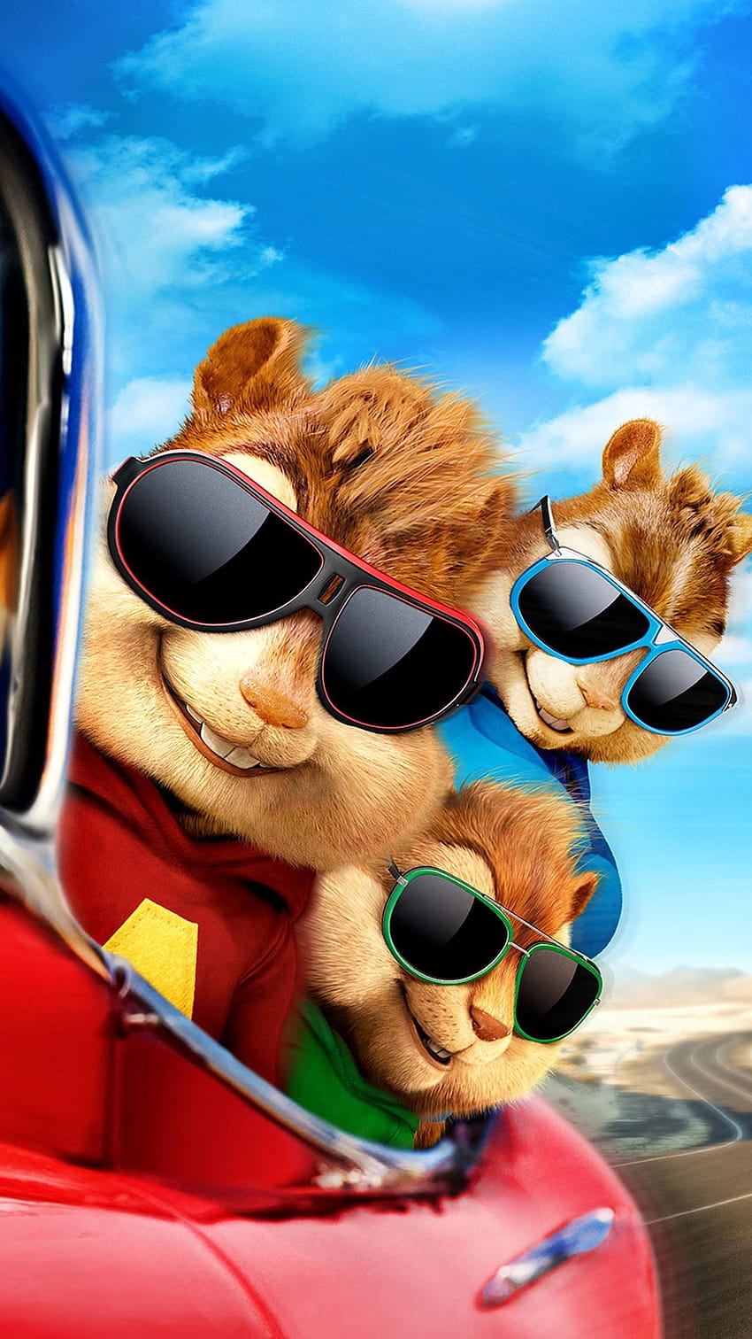 Alvin and the Chipmunks: The Road Chip, alvin and the chipmunks mobile HD phone wallpaper