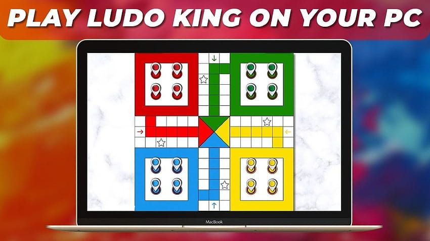 Ludo King: Wie man auf dem Laptop spielt HD-Hintergrundbild