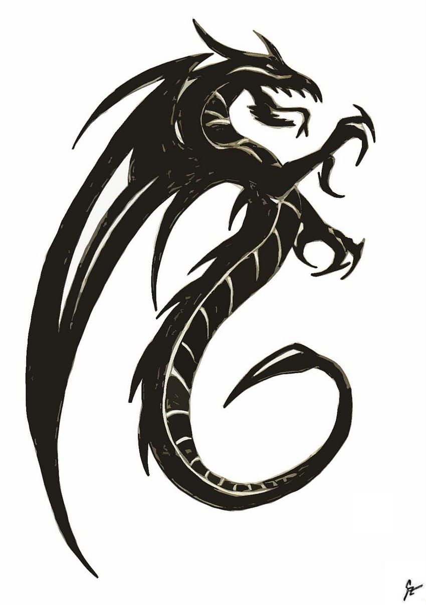 Dragon Drawings, Clip Art, Clip Art on Clipart Library, ドラゴンスケッチ HD電話の壁紙