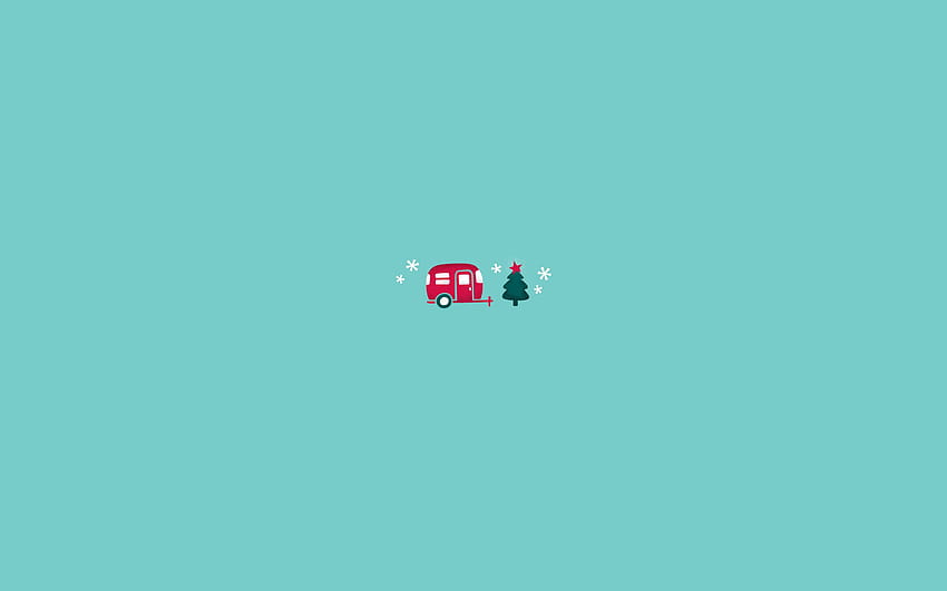 Aesthetic Xmas Laptop, cute christmas aesthetic laptop HD wallpaper